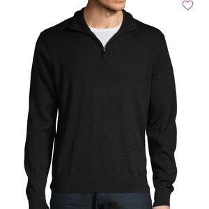 Saks fifth Avenue half zip sweater